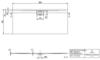 Villeroy & Boch Architectura 1800 x 800 mm (UDA1880ARA215V-01)