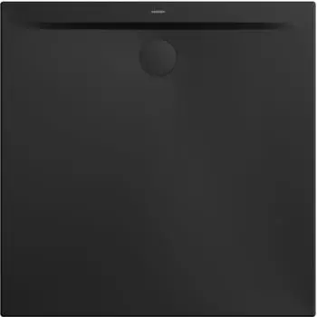 Kaldewei Superplan Zero 110 x 110 cm mit Antislip Secure Plus schwarz matt (354647982676)