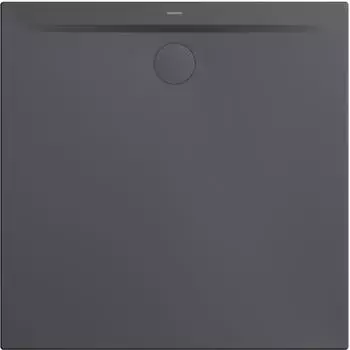 Kaldewei Superplan Zero 90 x 90 cm mit Perl-Effekt cool grey 80 (352447983666)