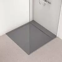 Ideal Standard - Ultra Flat S I.life Quadrat-brausewanne,