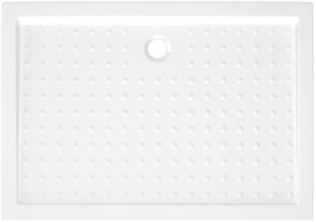 vidaXL Anti-Rutsch Weiß 70x100x4cm ABS (148899)