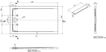 Bernstein New York Steinoptik 90x120cm