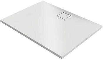 Hüppe EasyFlat Duschwanne Ablauf lange Seite rechteckig 1600x800mm Mineralguss weiß matt (EF0106083)