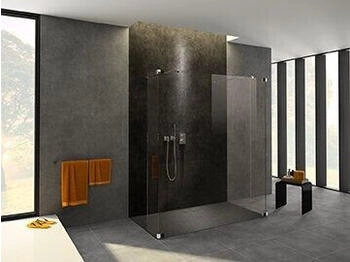 Hüppe EasyFlat Duschwanne Ablauf lange Seite rechteckig 1800x1000mm Mineralguss weiß (EF0120055)