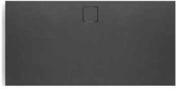 Hüppe EasyFlat Duschwanne Ablauf lange Seite rechteckig 1600x800mm Mineralguss anthrazit (EF0106128)