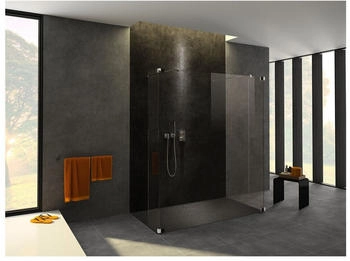 Hüppe EasyFlat Duschwanne Ablauf lange Seite rechteckig 1700x900mm Mineralguss weiß (EF0114055)