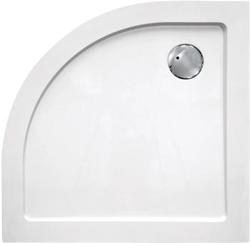 Sanotechnik Duschwanne rund 90x90 cm Kunststoff weiß