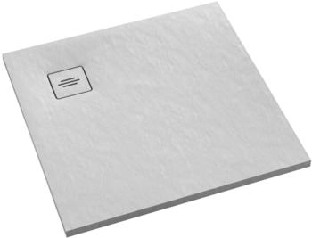Ottofond Nevis 100x100 cm Mineralguss weiß