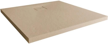 Breuer Quick72 Modern Line 100x100 cm Steinoptik sandstein