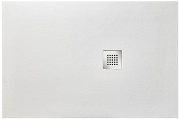 Ottofond Strato 90x90x2,4 cm Mineralguss weiß