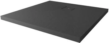 Breuer Quick72 Modern Line 90x90 cm Steinoptik anthrazit