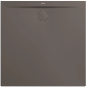 Kaldewei Superplan Zero 80 x 80 cm ohne Perl-Effekt warm grey 80 (351600010673)