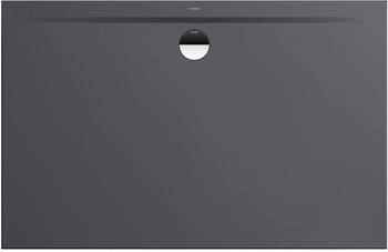 Kaldewei Superplan Zero 1538-5 1100 x 750 x 20 mm mit Wannenträger extraflach cool grey 80 (353847980666)