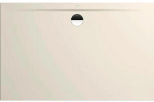 Kaldewei Superplan Zero 1556-5 1200 x 1000 x 20 mm mit Wannenträger extraflach warm beige (355647980661)