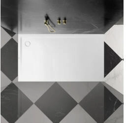 Kaldewei Superplan 1828-1 1600 x 700 x 25 mm weiß matt (382800013711)