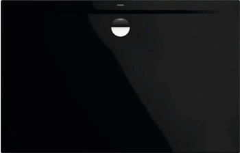Kaldewei Superplan Zero 1514-5 800 x 750 x 20 mm mit Wannenträger extraflach schwarz (351447980701)