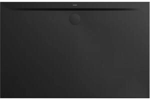 Kaldewei Superplan Zero 1530-5 1000 x 800 x 20 mm mit Wannenträger extraflach schwarz matt (353047983676)