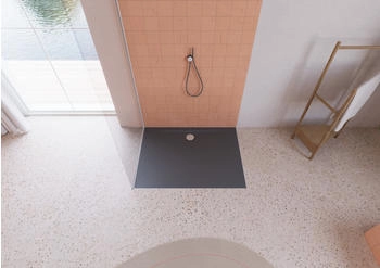 Kaldewei Superplan Zero 1540-5 1100 x 800 x 20 mm mit Wannenträger extraflach cool grey 80 (354047980666)