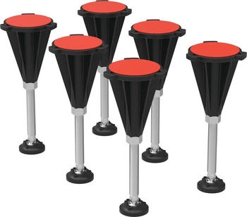 Ideal Standard Ultra Flat S Brausewannenfüße 6 Stück (K936467)