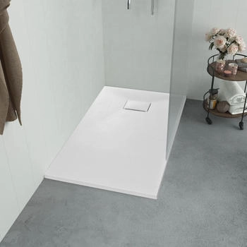 vidaXL Duschwanne SMC Weiß 100×70 cm (144771)