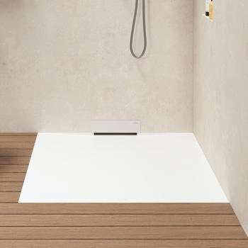 Villeroy & Boch Wallway Rechteck-Duschwanne Stone White (UDQ1790WAL2BV-RW)