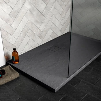 HSK Marble-Polymer Rechteck-Duschwanne Anthrazit (5825710-57)