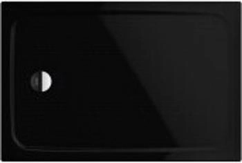 Kaldewei Cayonoplan 362647940701 80x140x2,5cm mit Träger Vollantislip schwarz