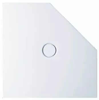Bette Floor Caro F&uuml;nfeck-Duschwanne 100 x 100 cm anthrazit (7211-402PLUS)
