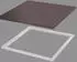 Bette Floor Rechteck-Duschwanne Modell 5931 mit Wannenträger 90 x 90 cm slate (5931-402PLUS,T1)