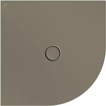 Bette BetteFloor Corner Viertelkreis-Duschwanne 90x90cm, Graphit (5421-404)