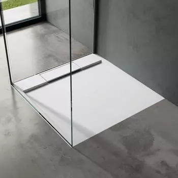 doporro Duschwanne 90x90x4cm Weiß