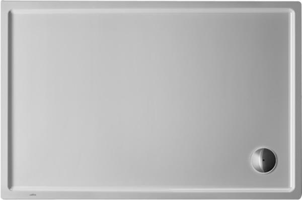 Duravit Starck Slimline 120 x 80 cm weiß mit Antislip (720121000000001)