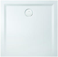 Hoesch Muna Mineralguss-Duschwanne 4162xA010 100x100x3cm, wei&szlig;, Material...