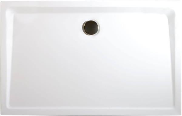 Schulte extra-flach 1600 x 900 mm inkl. Ablauf, Alpinweiß (EP20160 04)