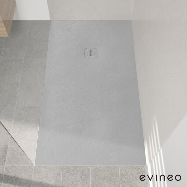 Evineo ineo 160x90x3,1 hellgrau (BE0519GS)