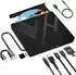 JBonest Externes CD DVD Laufwerk USB 3.0 Typ-C mit SD/TF-Kartenleser Portable RW Brenner