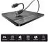 xlyne Externer DVD-Brenner Slim USB-A/USB-C, USB 2.0, schwarz (570502)