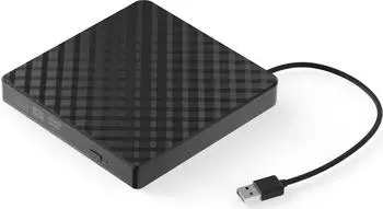 Krux Externes DVD-Laufwerk USB 2.0, schwarz (KRX0071)
