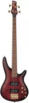 Ibanez SR300EDX E-Bass 4-Saiter, Wine Red Frozen Matte (SR300EDX-WZM)