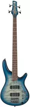 Ibanez SR400EQM 4-saitiger E-Bass, Stained Cosmic Blue (SR400EQM-SCB)