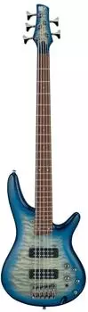 Ibanez SR405EQM 5-saitiger E-Bass, Stained Cosmic Blue (SR405EQM-SCB)