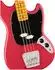 Fender American Professional Classic Mustang Bass, Ahorn, Faded Dakota Red (0198652375)
