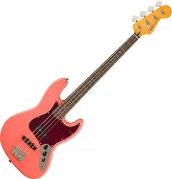 Squier Classic Vibe '60s Jazz Bass, Lorbeer, Tahitian Coral (0374530511)