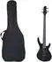 vidaXL E-Bass für Anfänger mit Tasche, schwarz, 4/4 46
