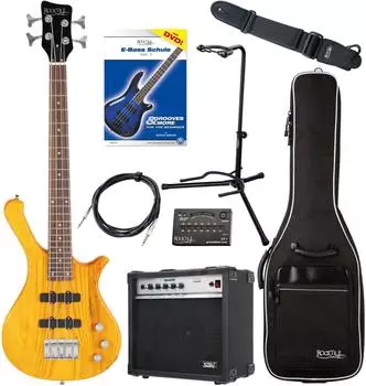 Rocktile TB-4 Traveler E-Bass 4-saitig Natural Honey Stain (00070908)