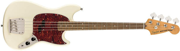 Squier Classic Vibe 60's Mustang Bass - Laurel - Olympic White