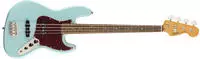 Squier 0374530504, Squier Classic Vibe '60s Jazz Bass Daphne Blue E Bass Blau