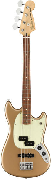 Fender Mustang Bass PJ FMG Firemist Gold