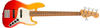 Fender 0147383387, Fender Player Plus Jazz Bass V PF Tequila Sunrise
