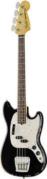 Fender JMJ Mustang Bass R.Worn RW BK Schwarz